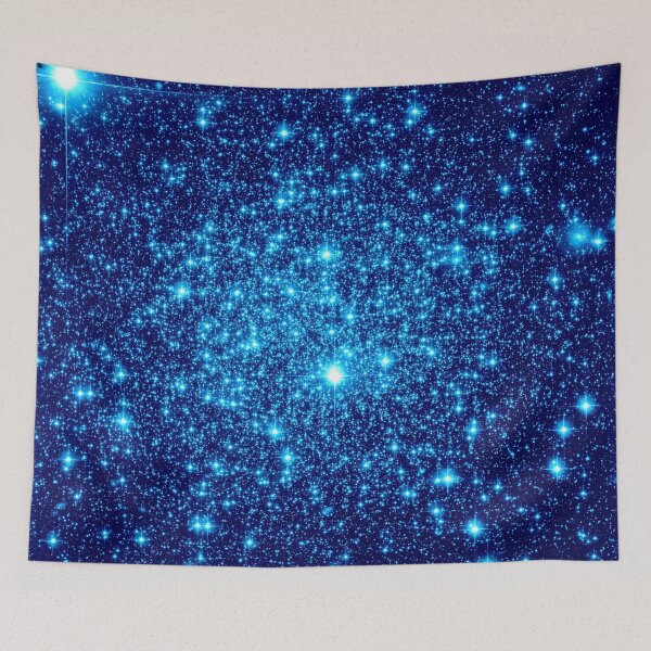 Item preview, Vivid Blue Galaxy Sparkle Stars designed and sold by 2sweetsDesign.