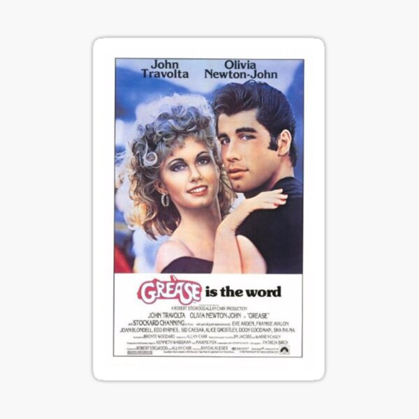 Grease Poster Sticker