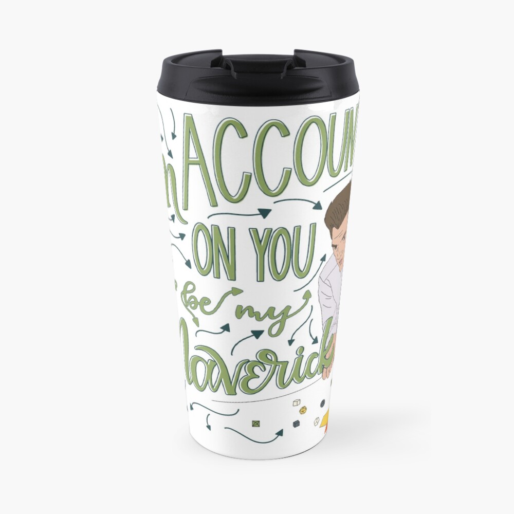 "Ben Wyatt and the Cones of Dunshire Love Notes Parks and Rec Pop Culture" Travel Mug by