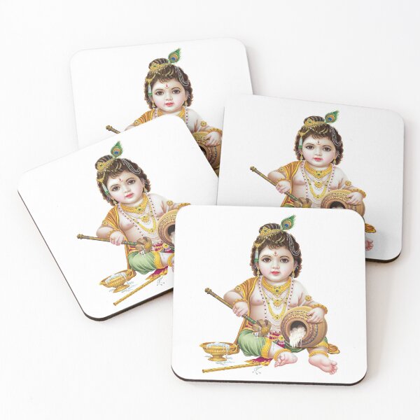 Item preview, Little Krishna with his favorite food of butter designed and sold by bathiv6.