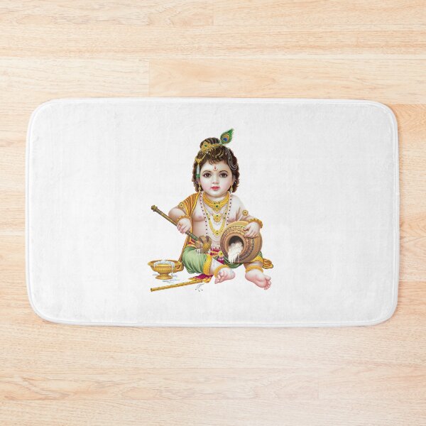 Item preview, Little Krishna with his favorite food of butter designed and sold by bathiv6.