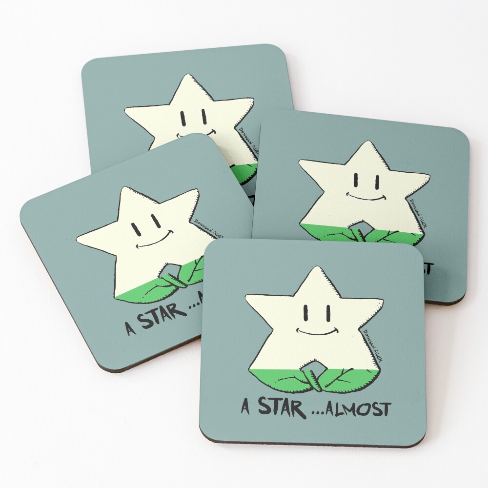 A Star almost Coasters (Set of 4)