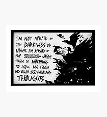 Screaming Thought- Dark Magic Photographic Print