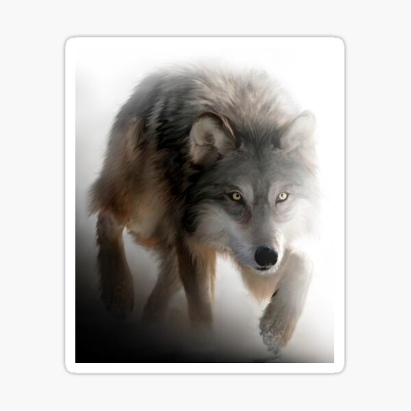 The Wolf Sticker