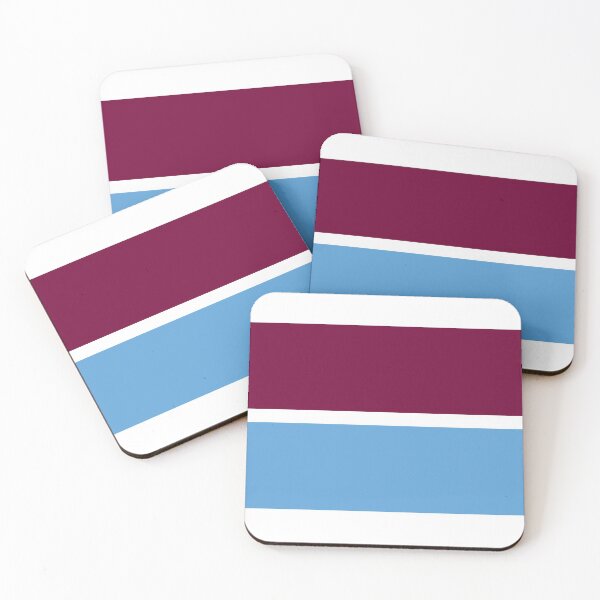 Item preview, Aston Villa Claret and Blue Bands designed and sold by Sporting Colour.