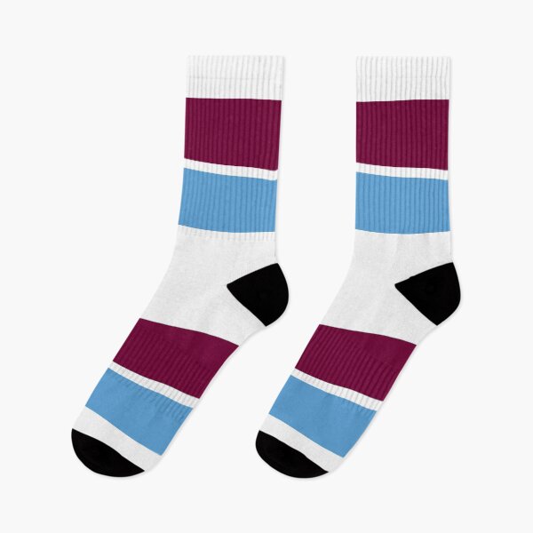 Item preview, Aston Villa Claret and Blue Bands designed and sold by Sporting Colour.