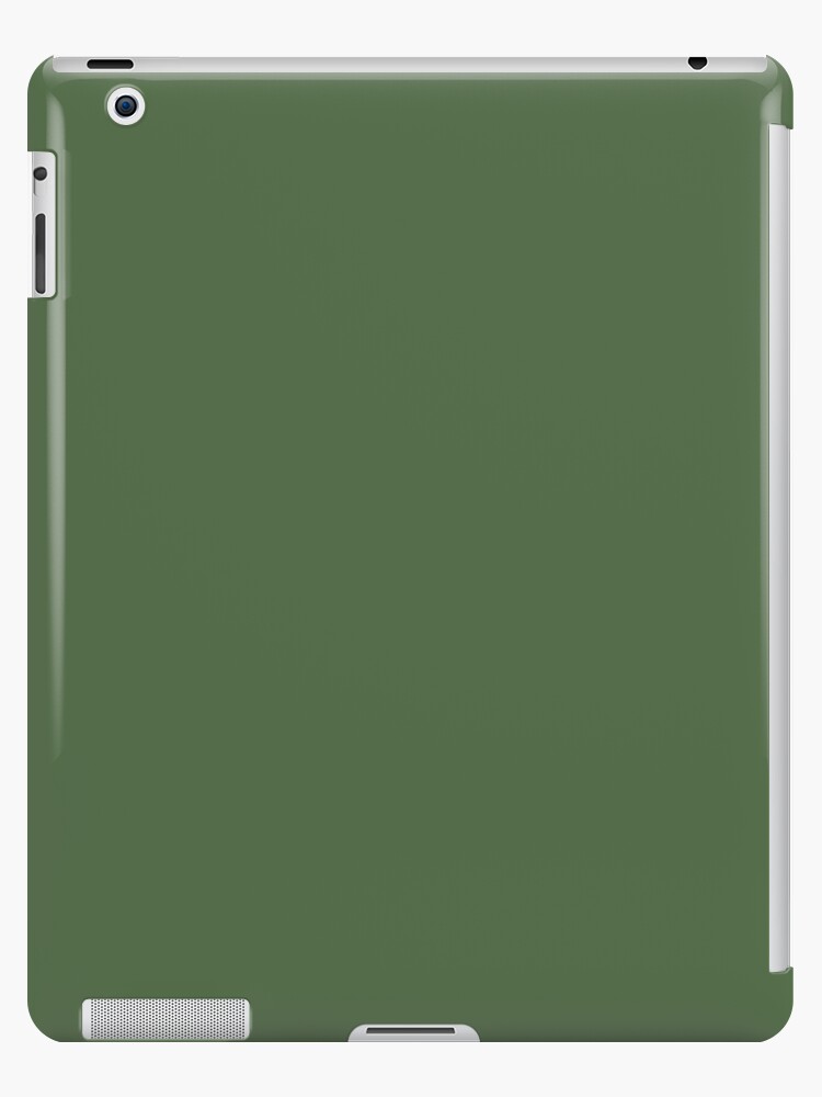 Dark Moss Green iPad Case & Skin for Sale by marielanne