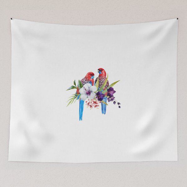 Item preview, Love Birds of Macaw Parrot  designed and sold by bathiv6.