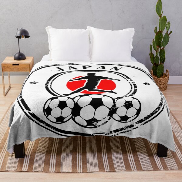 Item preview, Design with football, name and flag of Japan designed and sold by studio838.