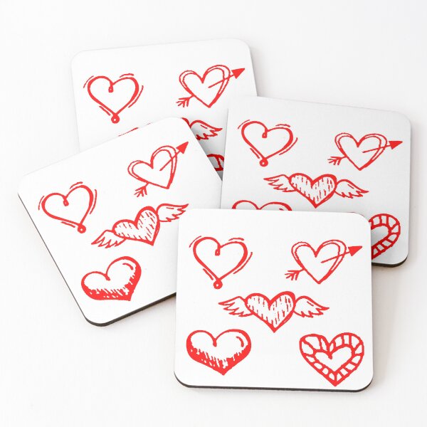 Item preview, doodle hearts pack  designed and sold by Jules Mars.