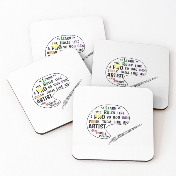 Item preview, Break the Rules like an Artist designed and sold by KalaniNikole.