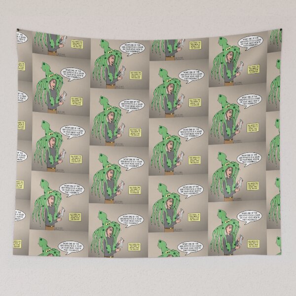 Item preview, Squid on Your Head Medical Side-Effect designed and sold by Out to Lunch Cartoons and More.
