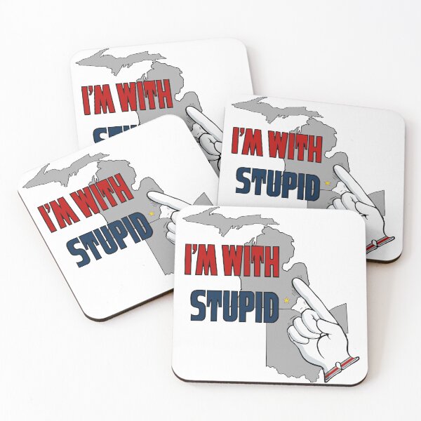 Item preview, I'M WITH STUPID (Ohio) designed and sold by 77Mongo.