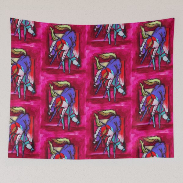 Item preview, Horses By Artguru 0202, 22 X 28, - Acrylic On Paper designed and sold by Art Guru.