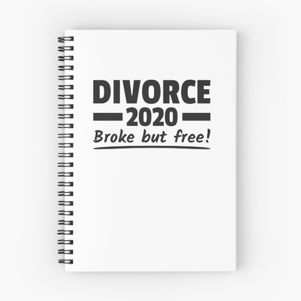 Item preview, Divorce 2020 Broke But Free Divorced Couple designed and sold by Team150Designz.