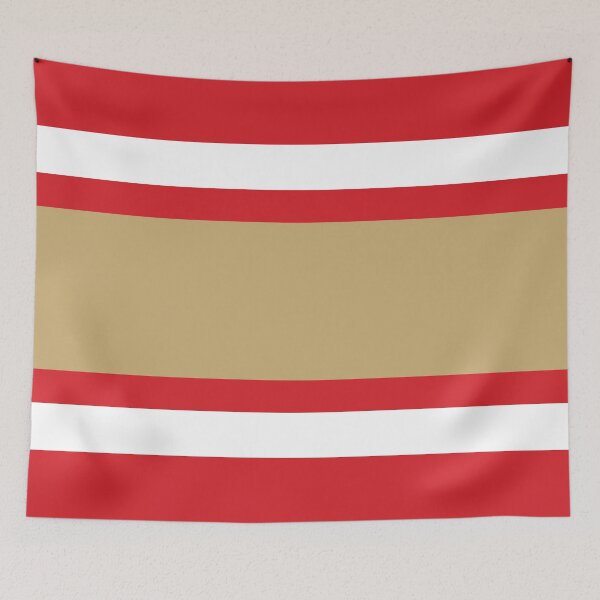 Item preview, San Francisco Varsity Retro Home Red, White & Gold Design designed and sold by Sporting Colour.