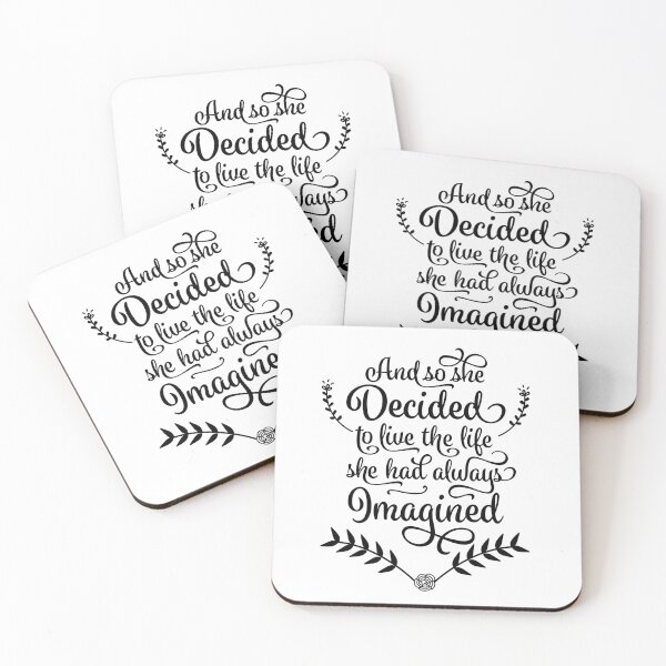 Item preview, Live the life she had always imagined designed and sold by KalaniNikole.