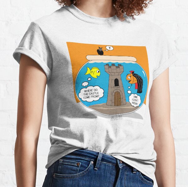 Fishbowl Halloween Castle Classic T-Shirt