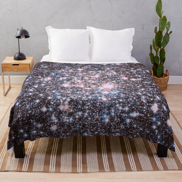 Item preview, Muted Millennial Pink Gray Blue Galaxy Sparkle Stars designed and sold by 2sweetsDesign.
