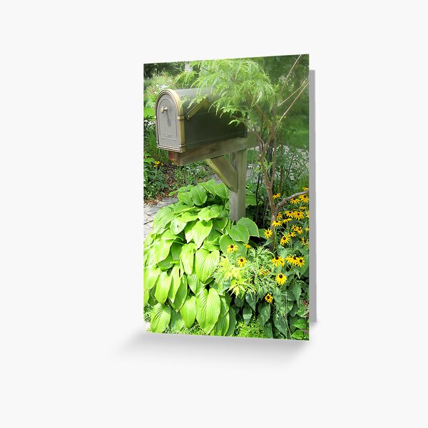 The Blooming Mail Greeting Card