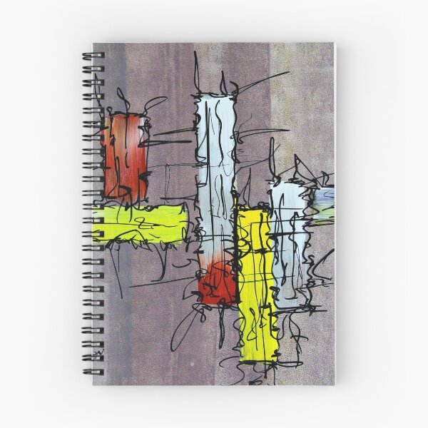 Item preview, Block Scribbles By Artguru 0200, 28 X 22, - Acrylic On Paper designed and sold by Art Guru.