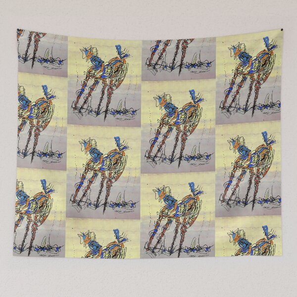 Item preview, Scribble Horse By Artguru 0196, 22 X 28, - Acrylic On Paper designed and sold by Art Guru.