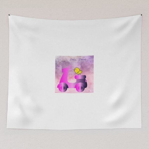 Item preview, Bird sitting on Scooter print design designed and sold by Arshiya-4.