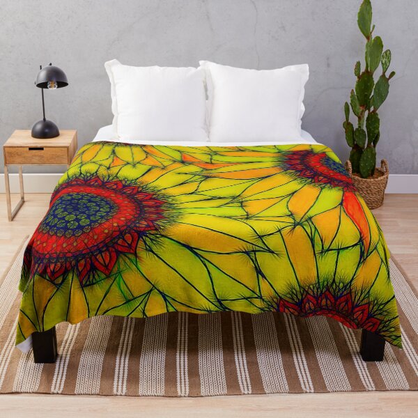 Item preview, Sunflower Abstract designed and sold by Mark J Dunn.
