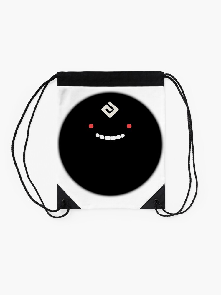 "Black Spirit Emoji - BDO" Drawstring Bag by Amorterasu | Redbubble