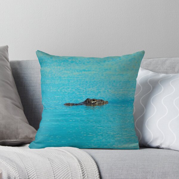 Item preview, Watchful Alligator  designed and sold by Talia Landman.
