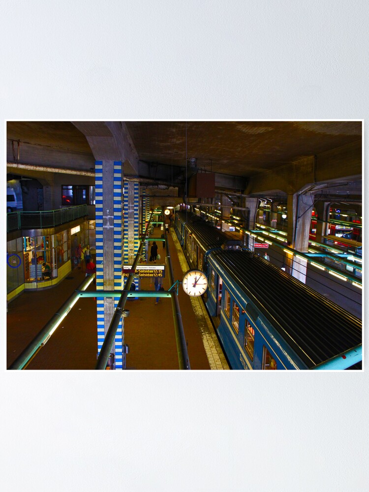 Alternate view of Slussen-Sverige Poster