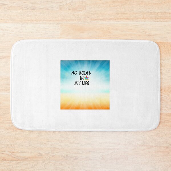 Item preview, No rules in life designed and sold by Raju2018.