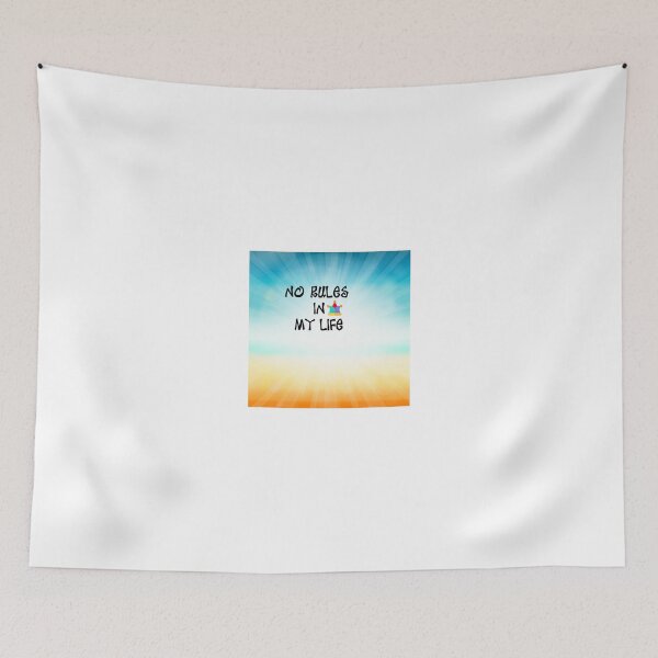Item preview, No rules in life designed and sold by Raju2018.