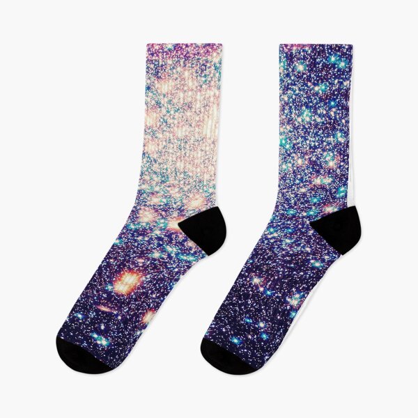 Item preview, Mauve Teal Galaxy Stars Ombre designed and sold by 2sweetsDesign.