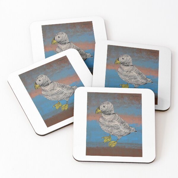 Item preview, Puffin By Artguru 0183, 22 X 28, - Acrylic On Paper designed and sold by Art Guru.