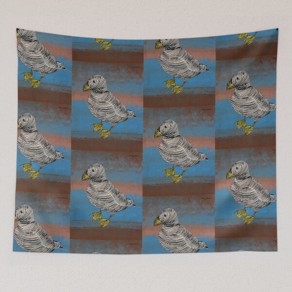 Item preview, Puffin By Artguru 0183, 22 X 28, - Acrylic On Paper designed and sold by Art Guru.