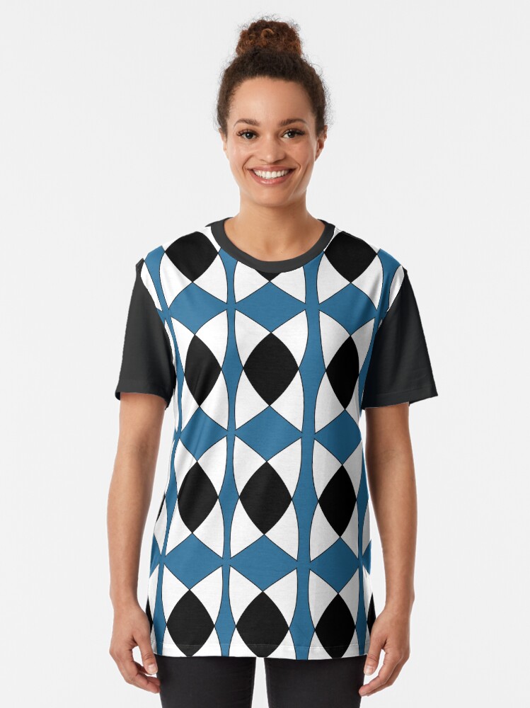 Alternate view of Quinn Blue II Graphic T-Shirt