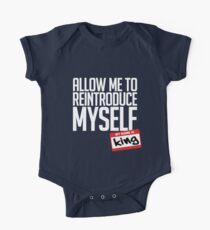 Allow Me To Reintroduce Myself - King Short Sleeve Baby One-Piece