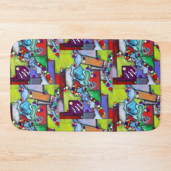 Item preview, Abstract Landscape From Above By Artguru 0164, 22 X 28, - Acrylic On Paper designed and sold by Art Guru.