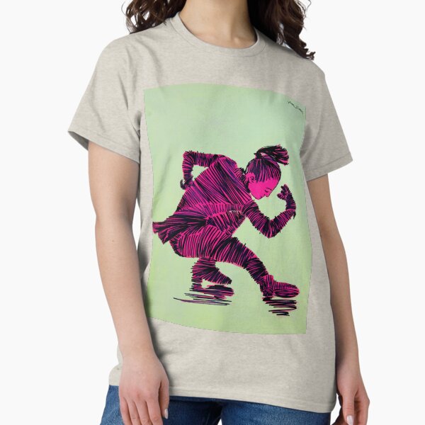 Item preview, Female Figure-skater By Artguru 0163, 22 X 28, - Acrylic On Paper designed and sold by Art Guru.