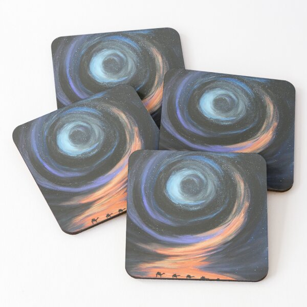 Item preview, Desert Night Scene By Artguru 0161, 22 X 28, - Acrylic On Canvas designed and sold by Art Guru.