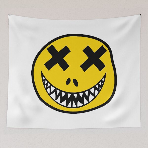Item preview,  Grinning X-Eyes Smiley; designed and sold by StickerApe.