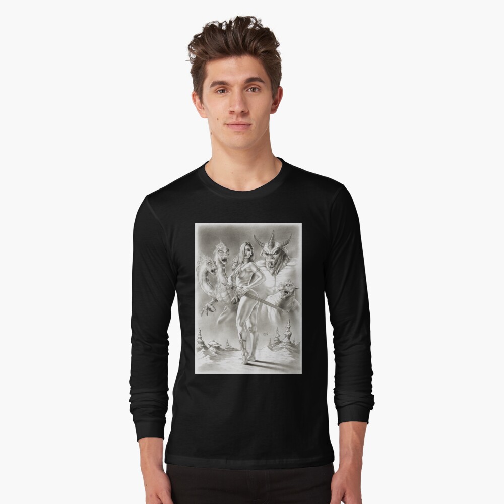 Vista previa del artículo con la obra «Camiseta de manga larga», diseñado y vendido por jairovalverde.