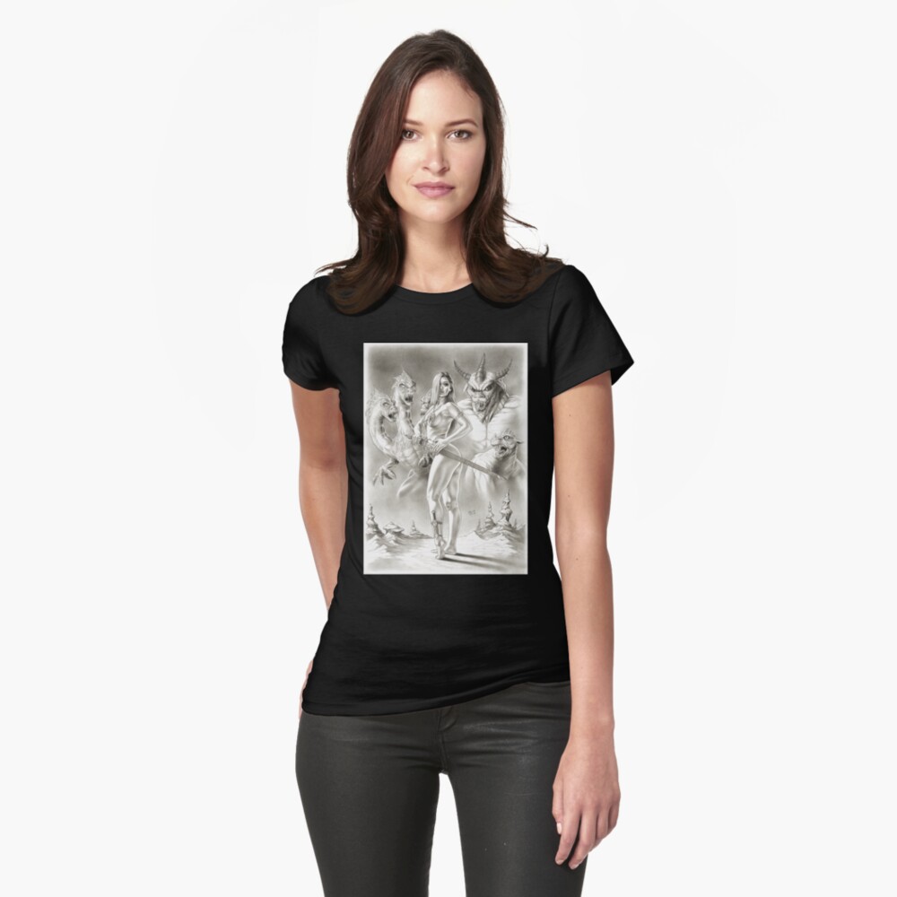 Vista previa del artículo con la obra «Camiseta entallada», diseñado y vendido por jairovalverde.