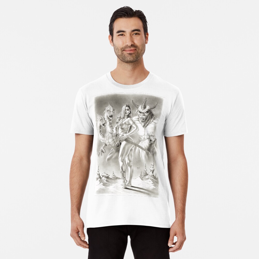 Vista previa del artículo con la obra «Camiseta premium», diseñado y vendido por jairovalverde.