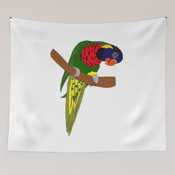 Item preview, Rainbow Lorikeet designed and sold by nolessjess.