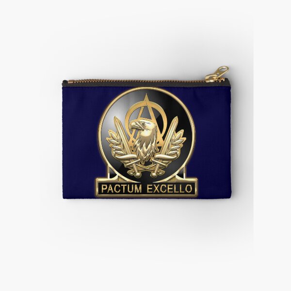 Item preview, Acquisition Corps - A A C Regimental Insignia over Blue Velvet designed and sold by Serge Averbukh Art Studio.