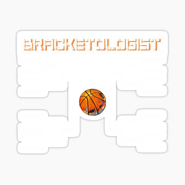 Item preview, Bracketologist College March Basketball Madness Tournament designed and sold by hadleydesigns.