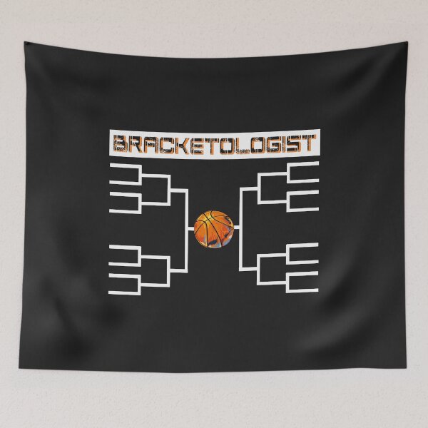 Item preview, Bracketologist College March Basketball Madness Tournament designed and sold by hadleydesigns.