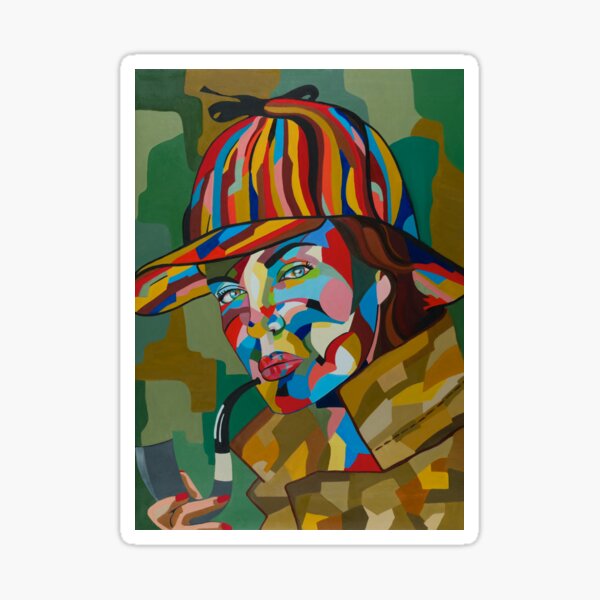 Art of Sherlock Marom Sticker